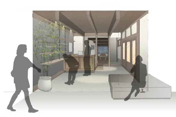 エントランス・物販コーナー（有料）