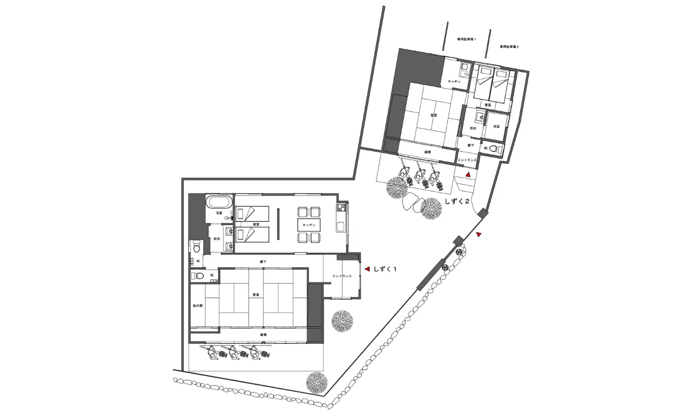 しまなみエリア館内マップ