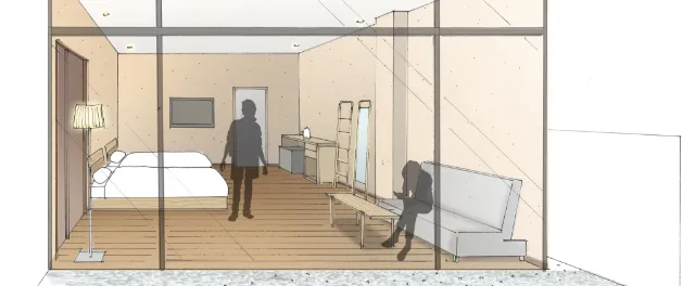 別邸の客室イメージ